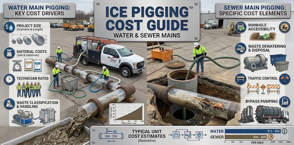 Ice Pigging™ Cost Guide for Water & Sewer Mains
