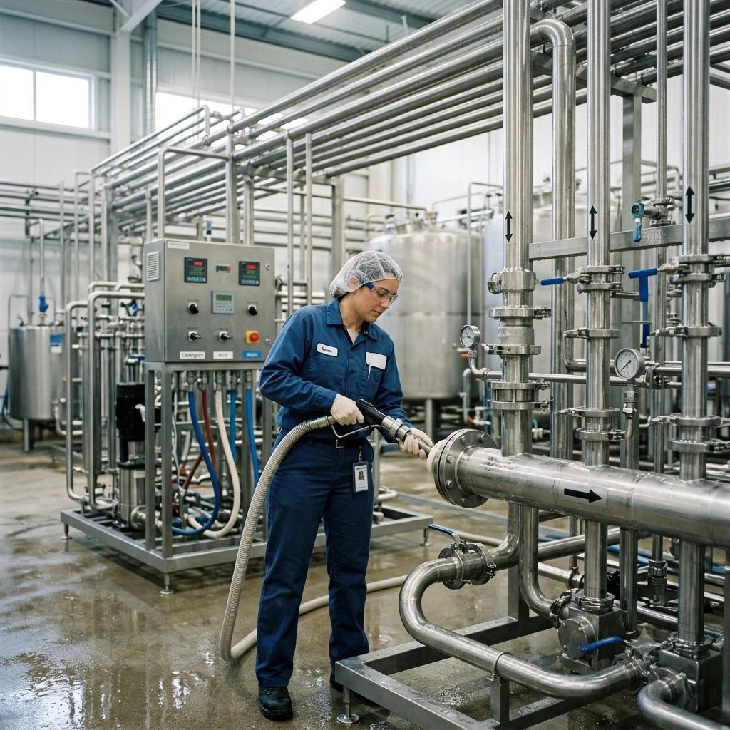 Specialized Cleaning For Food And Beverage Pipelines