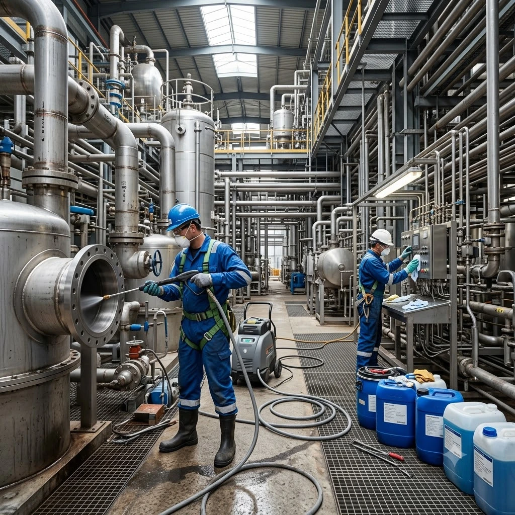 Specialized Cleaning For Pre-Commissioning And Decommissioning